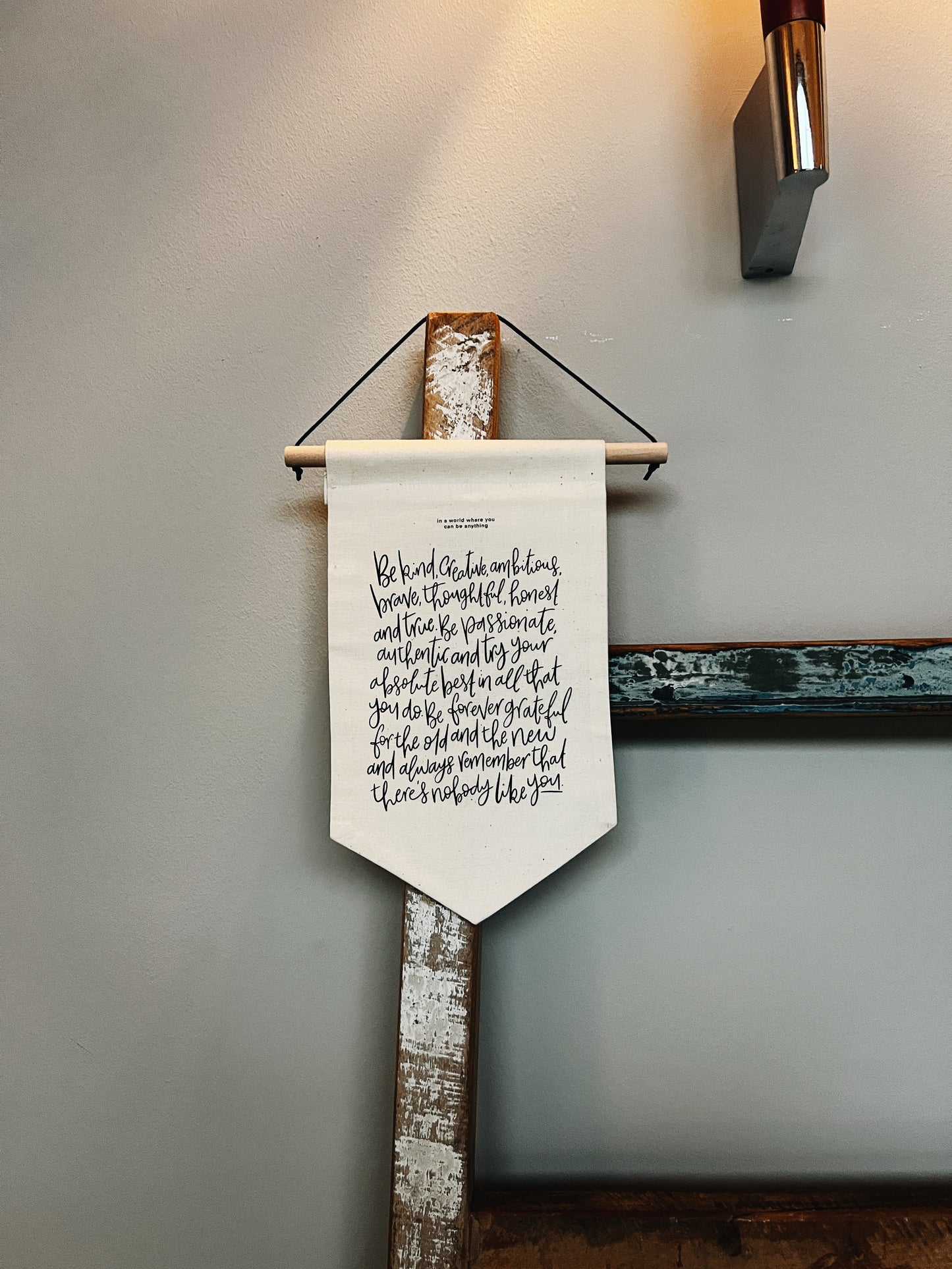 The Be Anything Midi Banner // Seconds