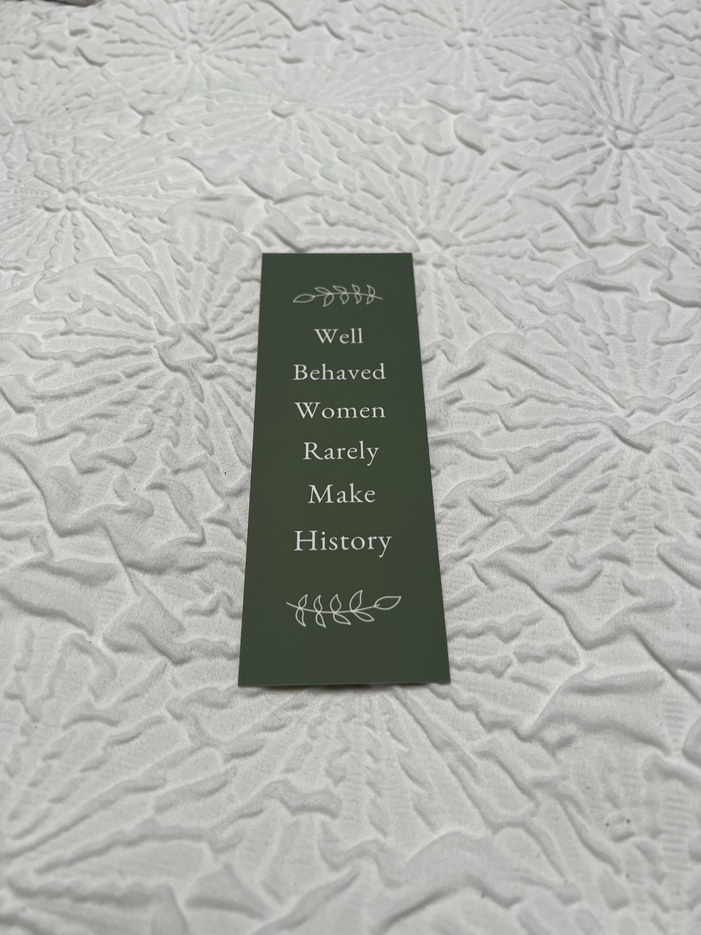 Well Behaved Bookmark