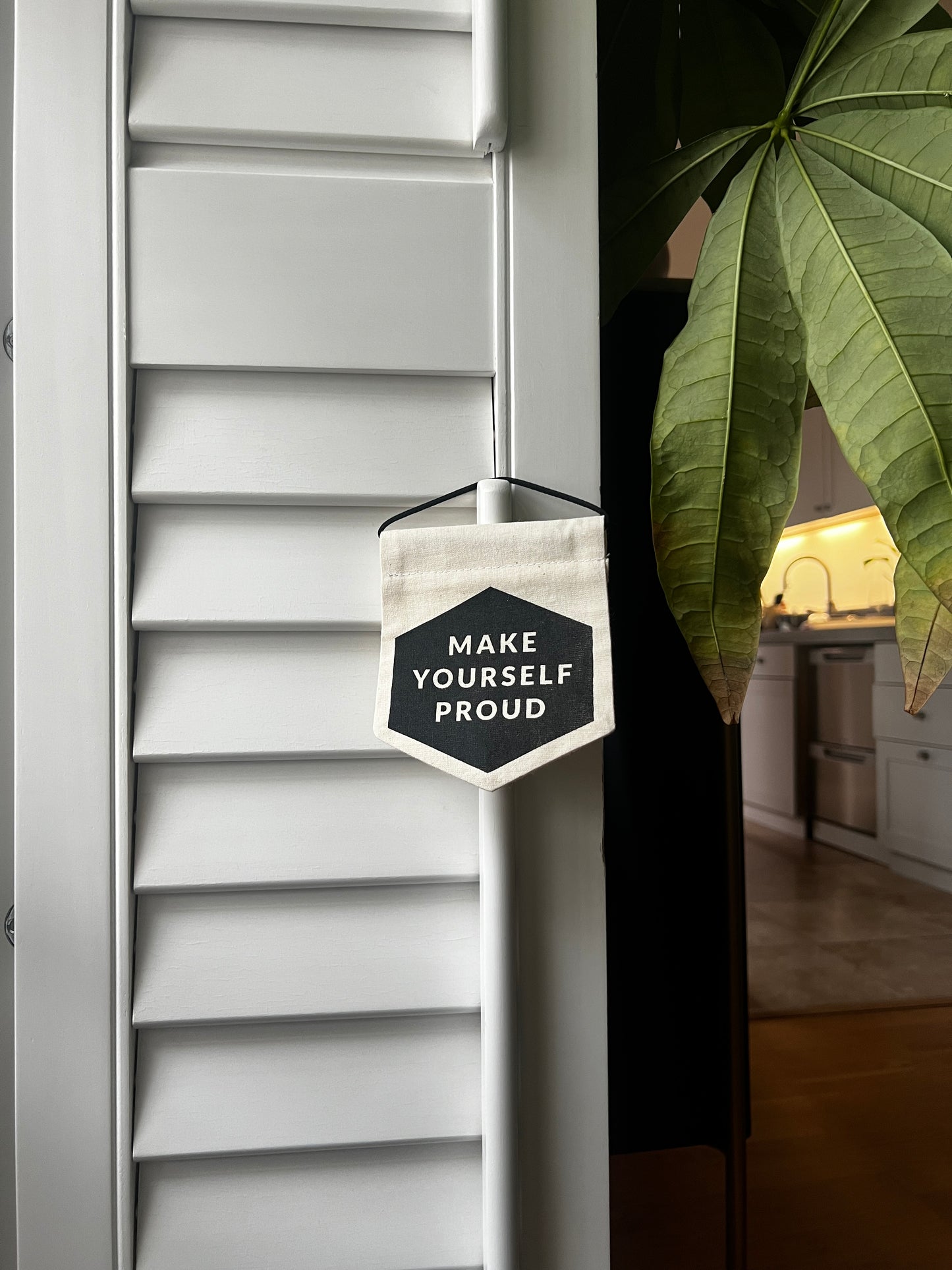 Block Make Yourself Proud Mini Banner // Seconds