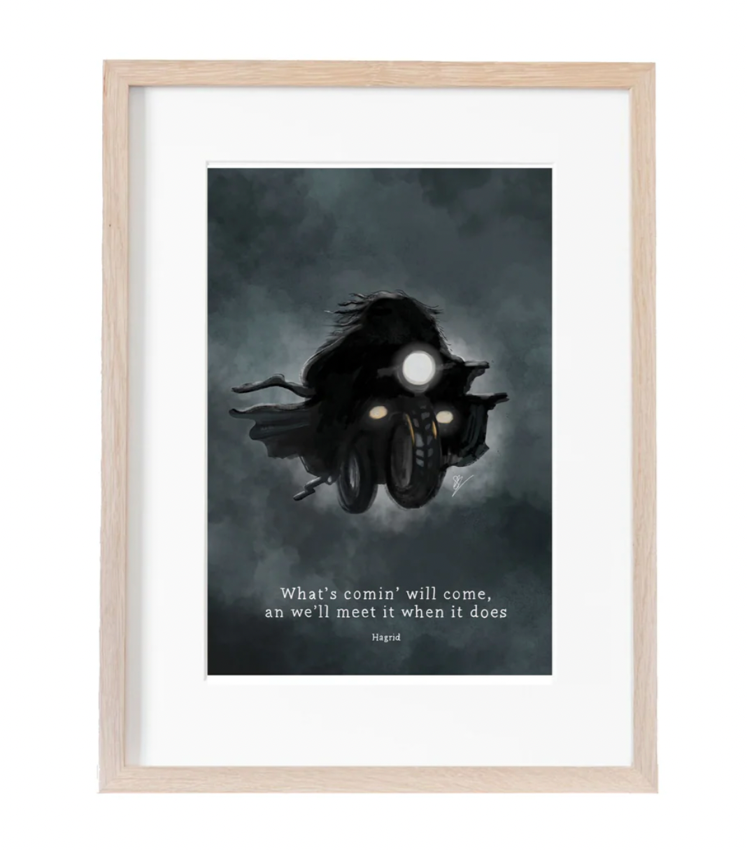Hagrid A5 Print // Sample