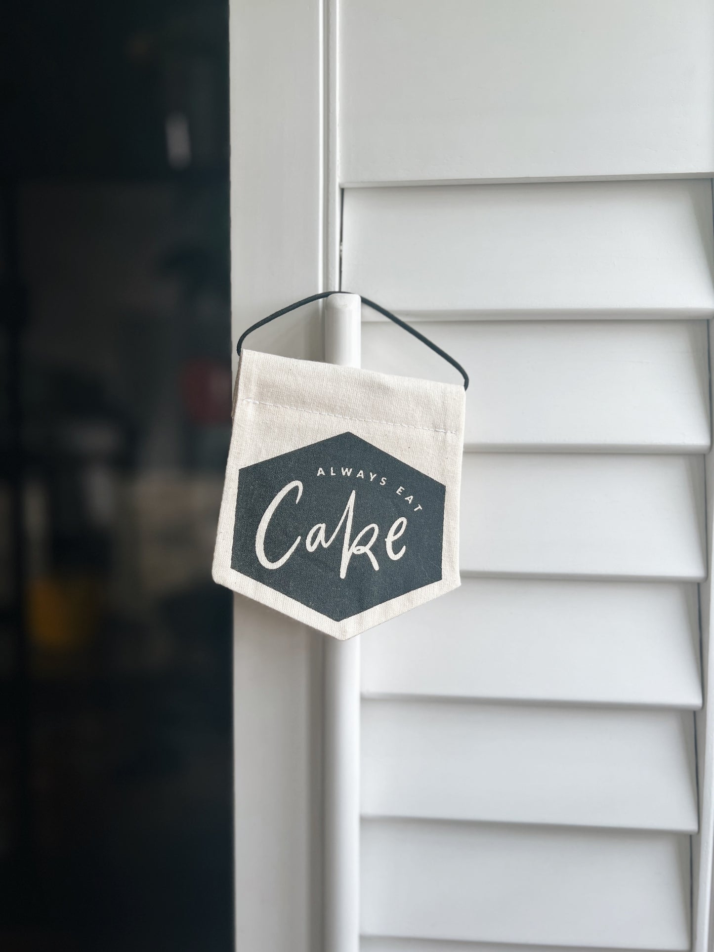 Always Eat Cake Mini Banner // Seconds