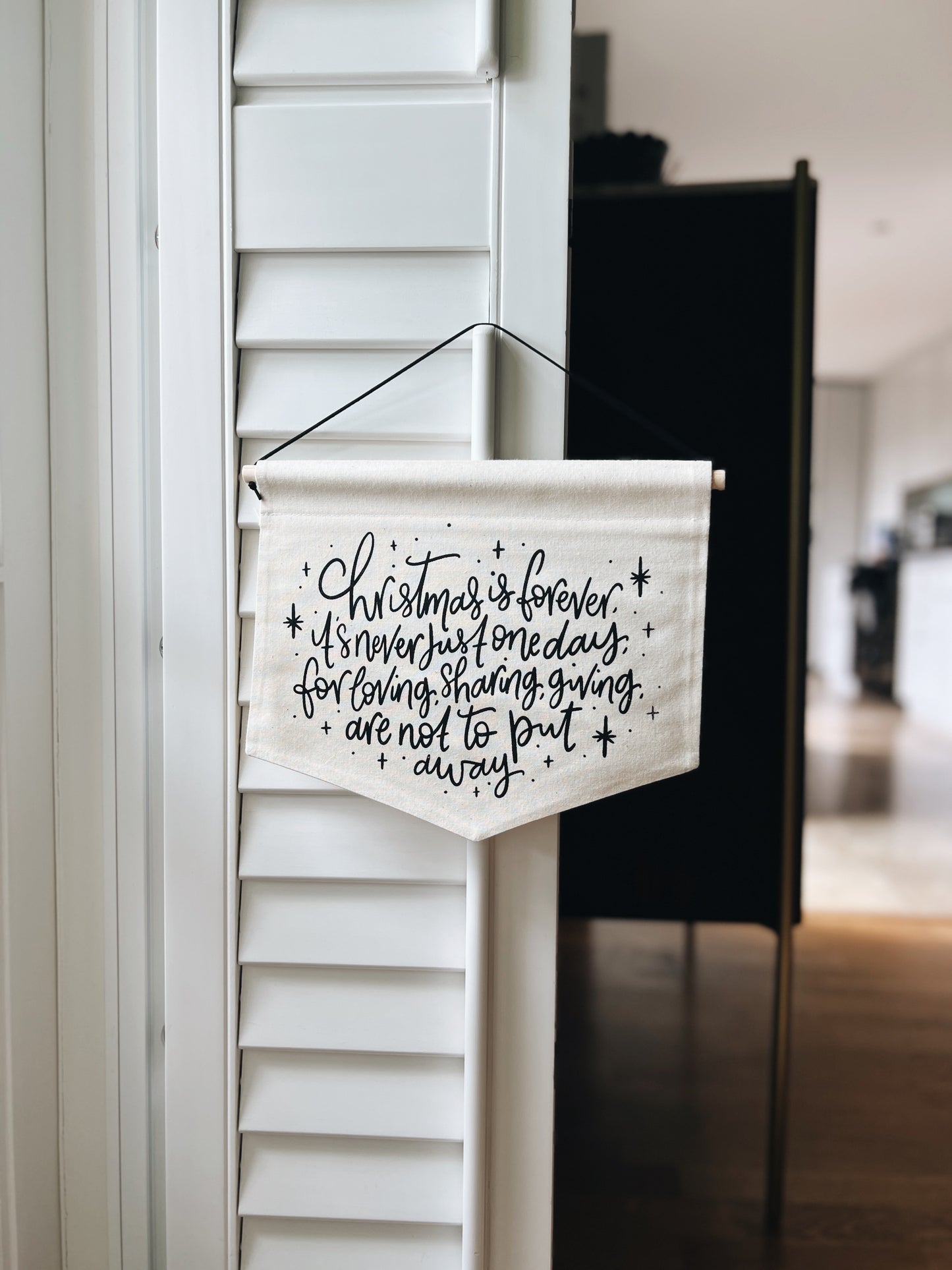 Christmas Is Forever Banner // Seconds