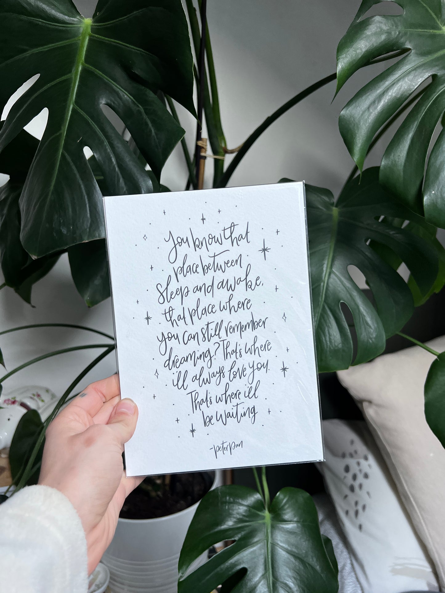 Peter Pan A5 Print // Sample