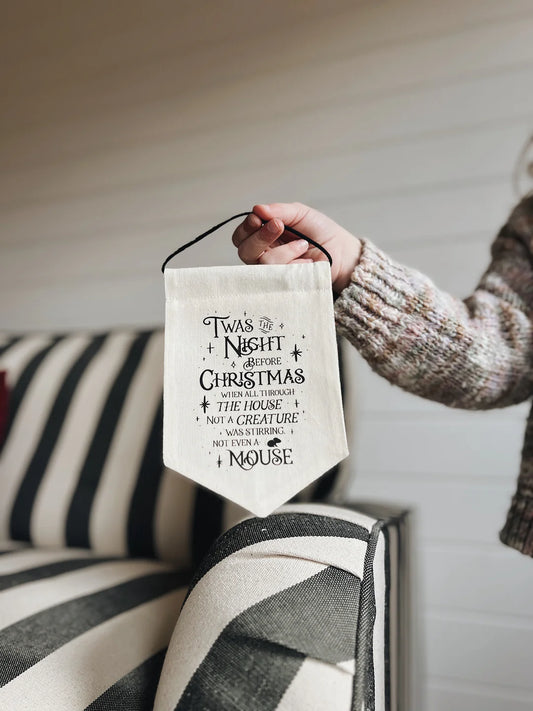 Twas The Night Mini Banner // Seconds