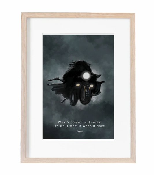 Hagrid A5 Print // Sample