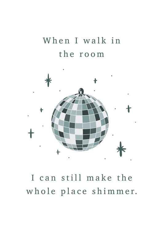 Shimmer A5 Print