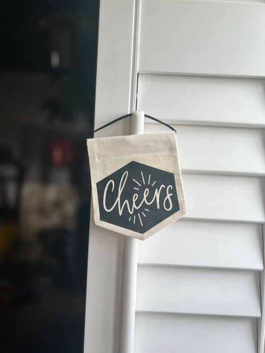 Cheers Mini Banner // Seconds