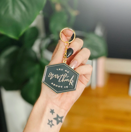 Overthinker Keyring // Last Stock