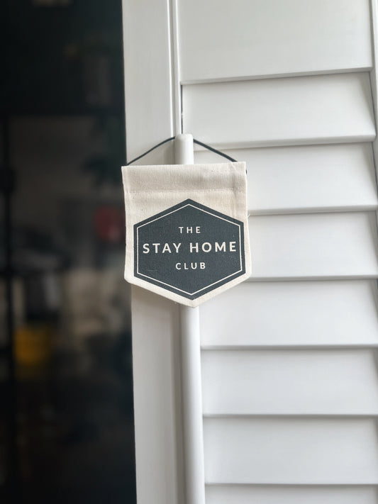 Stay Home Club Mini Banner . Seconds